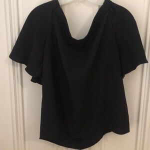 Elegant Black Women's Top